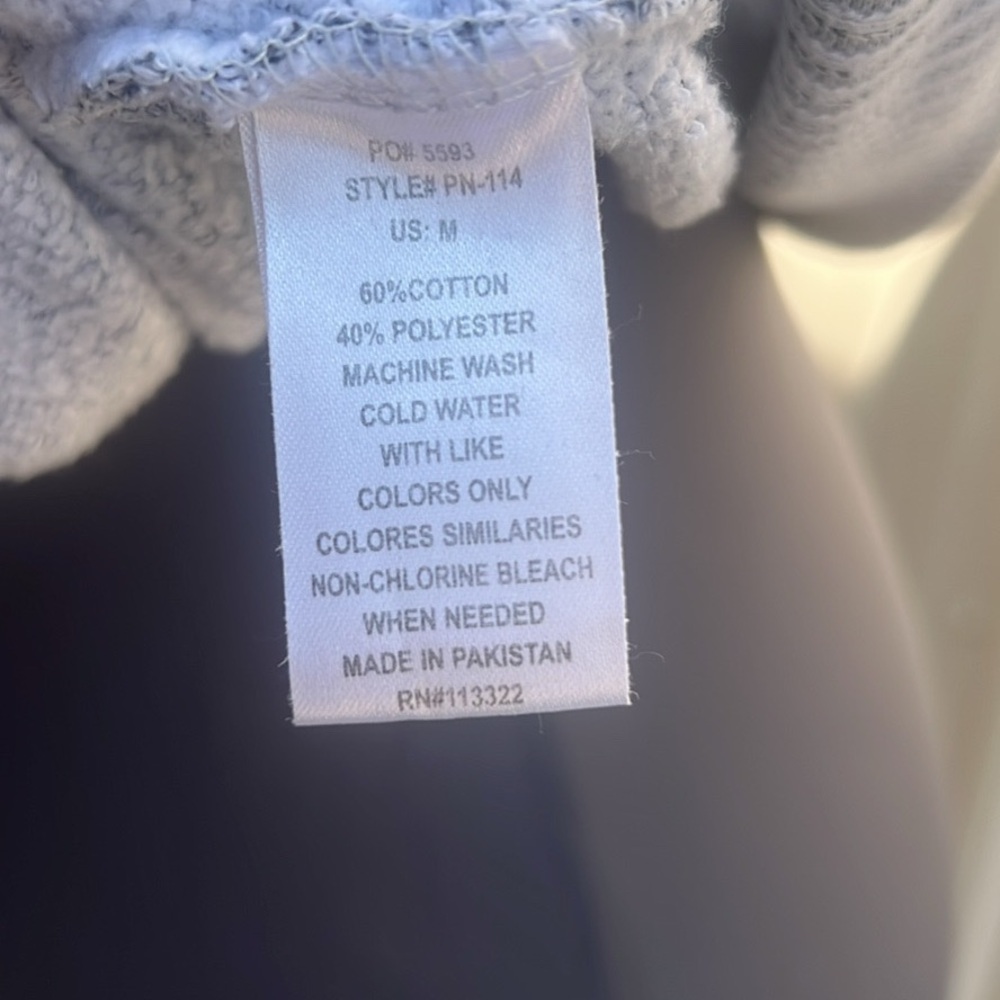 Ocean City NJ Gray Hoodie SweaterSize Medium - Picture 4 of 4